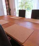 Tischset (4er Packung) aus portugiesischem Kork