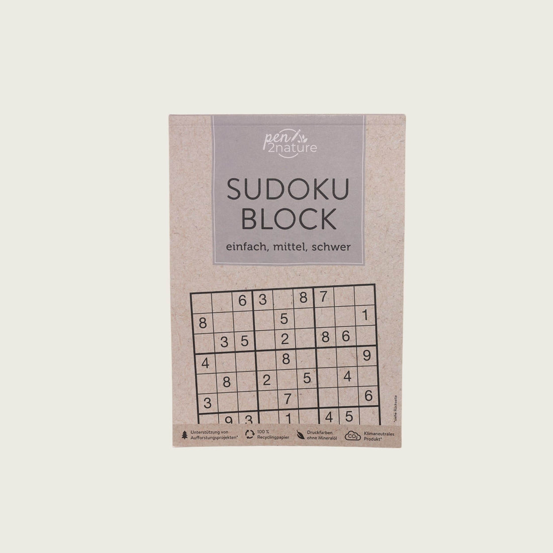 Pen2Nature Sudoku Block